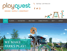 Tablet Screenshot of playquest.ca